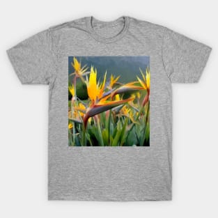 Birds of paradise flowers T-Shirt